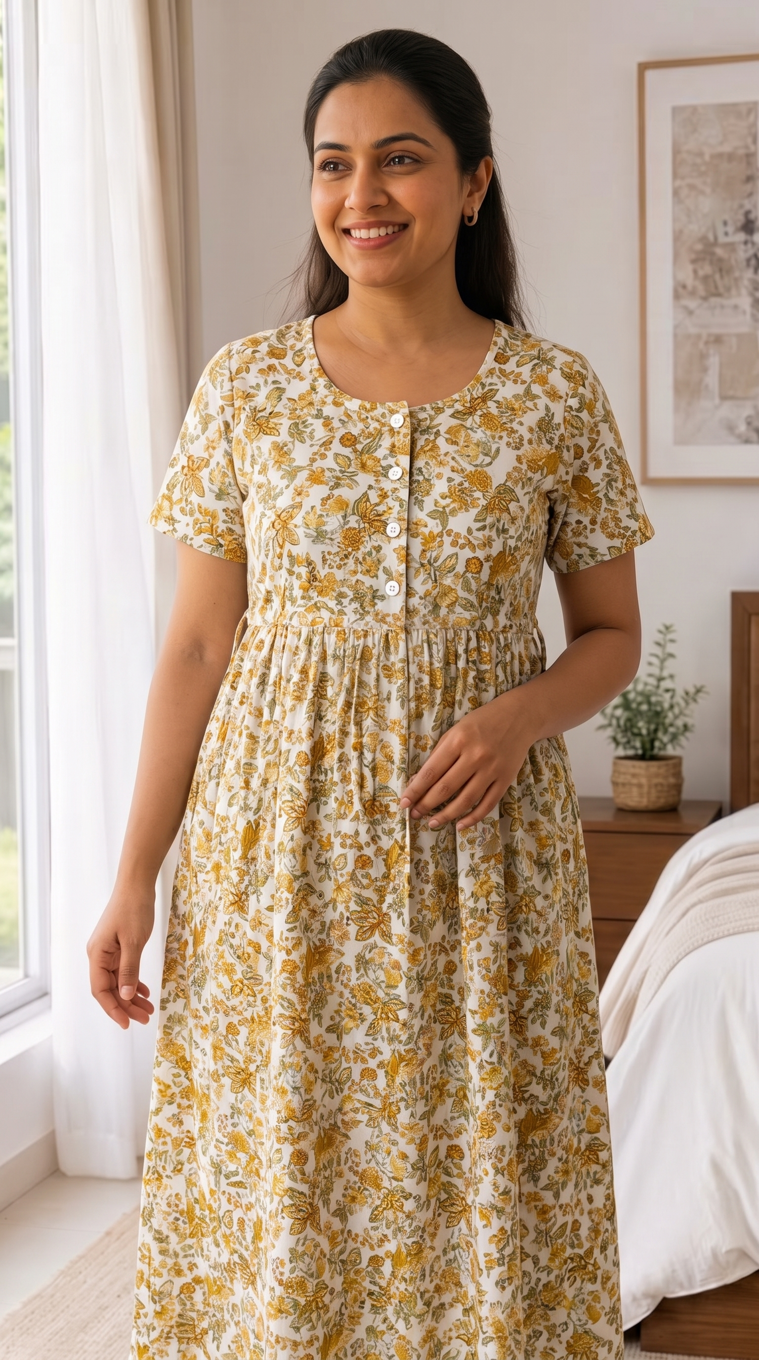 Yellow Floral Bloom