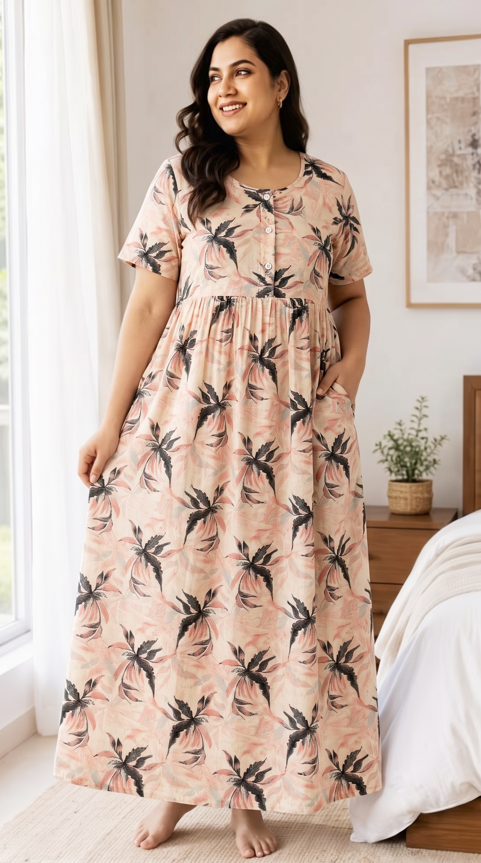 Palm Leaf Pink